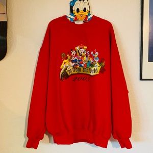 Vintage 2005 Disney Holiday Sweatshirt